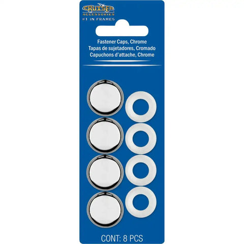 CRUISER 82630 FASTENER CAPS CHROME
