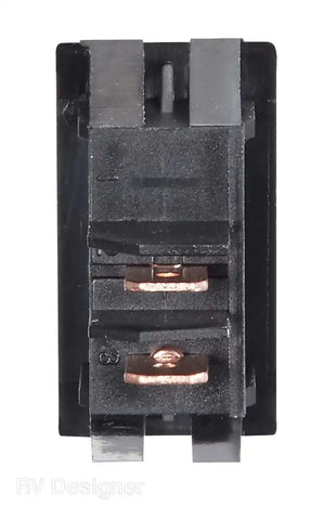 10 A BLACK ROCKER SWITCH