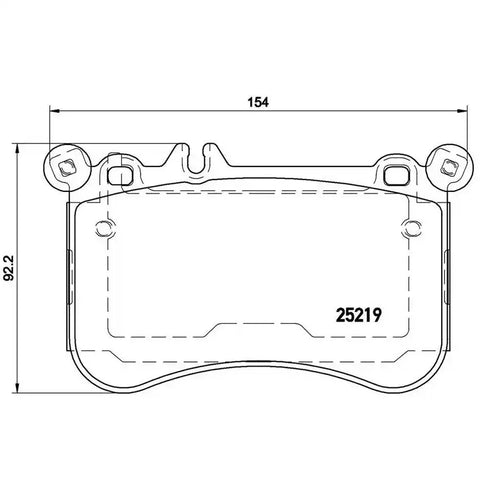 DISC BRAKE PAD SET