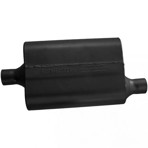 Flowmaster 942042 Exhaust Muffler 40 Series  Delta Flow  9-3/4 Inch Width X 4 Inc