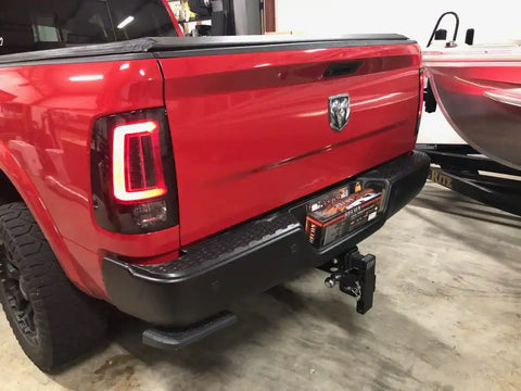 RECON ACCESS 264336BK LED TAIL LIGHTS - DODGE 13-17 RAM 1