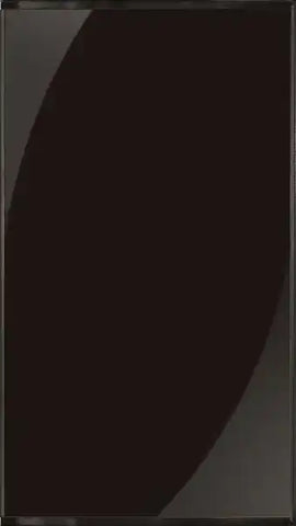 BLACK ACRYLIC FREEZER DOOR PANEL