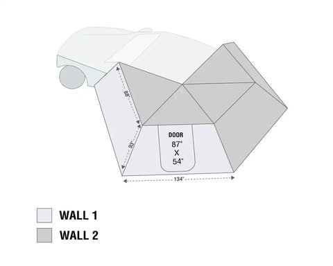 NOMADIC 270 LT AWNING WALL 2 DRIVER