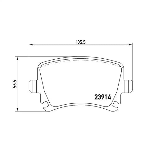 DISC BRAKE PAD SET