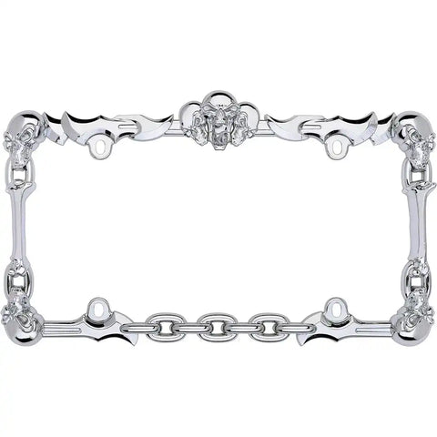 CRUISER 25231 SKULL & BONE  CHROME