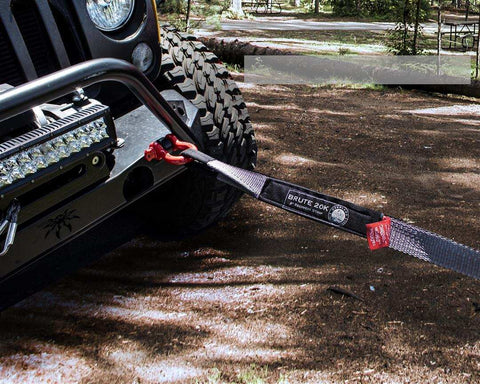 OVS 19059916 TOW STRAP 20 000 LB. 2' X 30' GRAY
