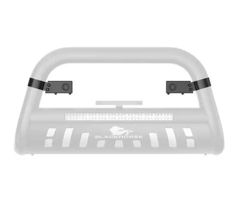 Black Horse Offroad BPS02B Parking Aid Sensor Relocation Bracket Relocates Sensors T
