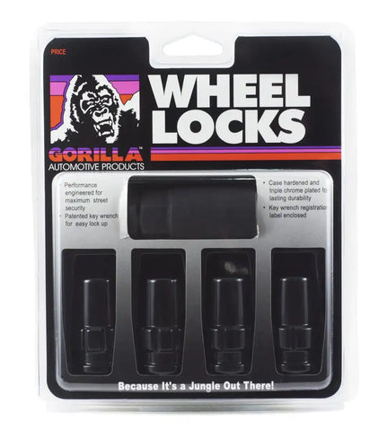 WHL LOCKS 14MMX2 BLACK CHR SET