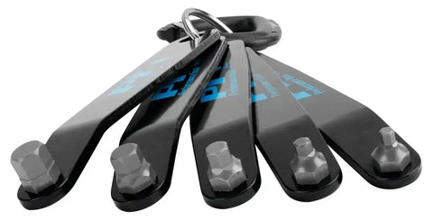 5-PC LOW PROFILE MET HEX KEY SET