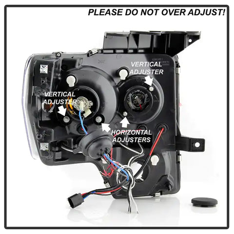 SPYDER 5010230 PROJ HEADLIGHTS HALOGEN MODEL ONLY