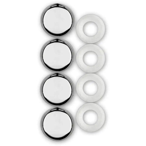 CRUISER 82630 FASTENER CAPS CHROME