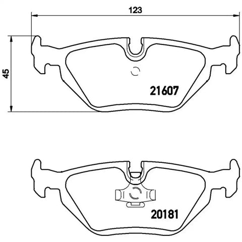 DISC BRAKE PAD SET