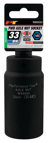 AXLE NUT SOCKET 33MM