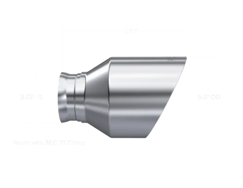 MBRP T5197 T304 STAINLESS STEEL TIPS 3' ID 5