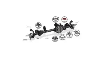 Dana/ Spicer 10010455 Axle Complete Assembly Dana 44 Without Brakes
