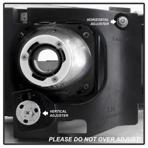 Spyder Automotive 5009364 Headlight Assembly Signature Series Projector Beam With L