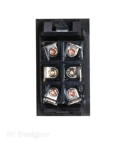 20A 6 TERMINAL BLACK ROCK