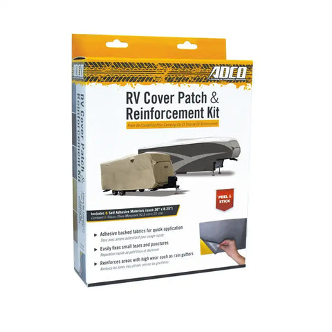 Adco 9024 RV Cover Repair Kit Use With Virtually Every Brand RV Covers For Reinforce