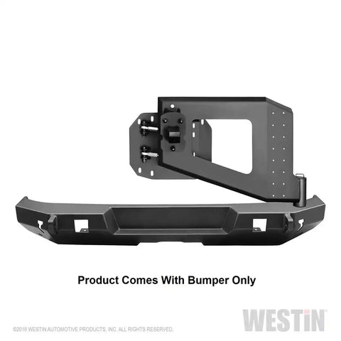 Westin 59-82035A - WJ2 Rear Bumper Textured Black Component For [PN[59-82035A