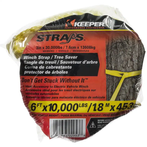 WINCH STRAP 6' 30 000 LBS