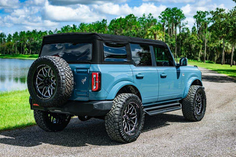 Go Rhino D14129T - Drop down, full length step design is ideal for lifted vehicles or larger tires