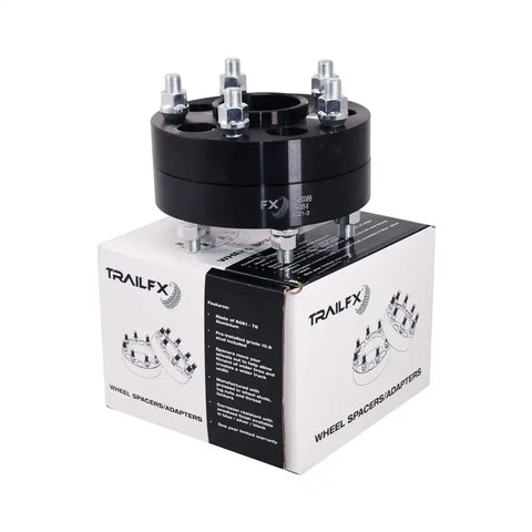 TRAILFX W545006B HUB CENT WHL ADP BLK 5X4.5-5X5