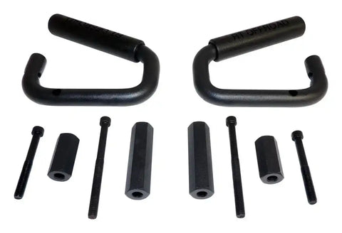 CROWN AUTO RT27049 GRAB HANDLE SET BLK STEEL HNDL SET