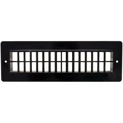 FLOOR GRILLE 2 1/4' BLACK
