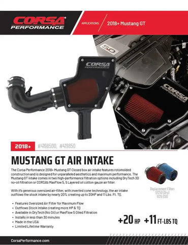 CORSA EXHST 44007 CORSA PERFORMANCE
