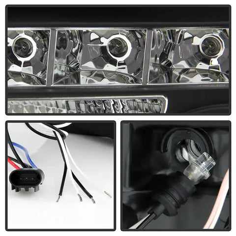SPYDER 5010230 PROJ HEADLIGHTS HALOGEN MODEL ONLY