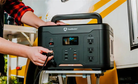 PORTABLE PWR STN 1100 W/AC & DC ADA