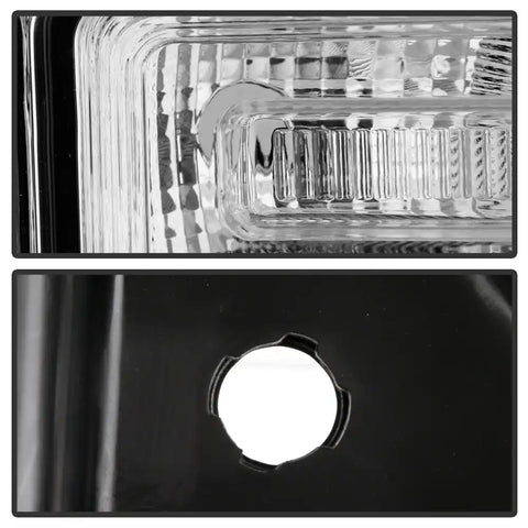 Spyder Automotive 9049675 Headlight Assembly OE Beam Clear Lens With Amber Reflecto