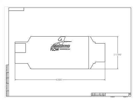 AEROMOTIVE 12301 IN LINE FLT AN 10 SIZE