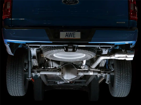 AWE 3015-22067 DUAL SIDE EXIT FORD F150 4.5 CHROME