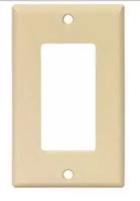 GFI WALL PLATE IVORY