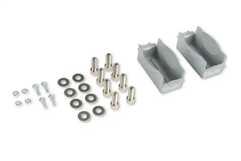 MR GASKET 6855G CAST ALUM V/C POLISHED FINNED SBC 2