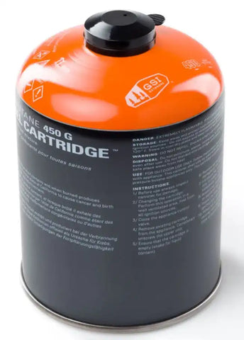 G.S.I.SPORTS 56024 ISOBUTANE 450 G FUEL CARTRIDGE