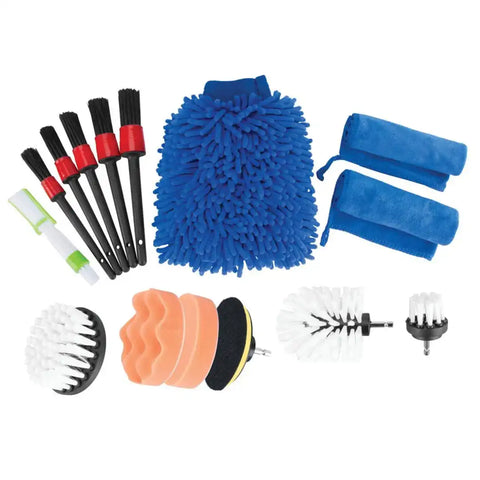 16PC POWER BRUSH DETAILING KIT