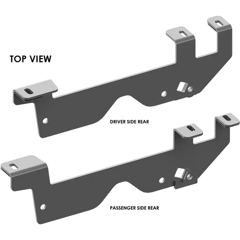 PULLRITE 2772 FRAME BRACKETS 21' FORD