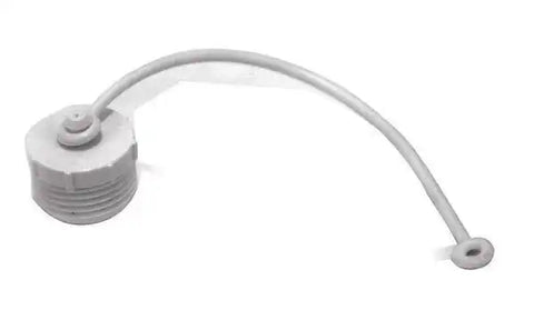 HOSE PLUG 3/4' MPT OFF WH
