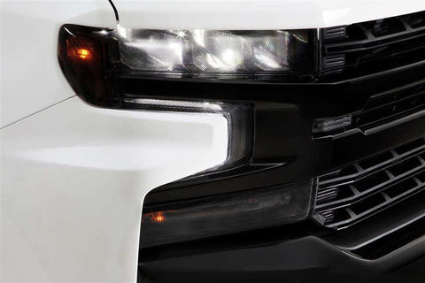 GT STYLING GT0990X HEADLIGHT COVER 6 PIECE CARBON FI