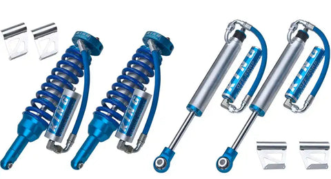 King Shocks 25001-259A - FRONT 2.5 REMOTE RES. SHOCK W/ ADJUSTER (International)