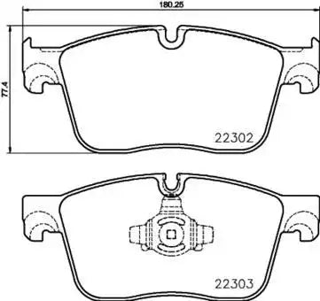 DISC BRAKE PAD SET