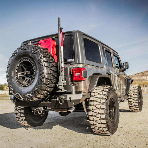Westin 59-82035 - WJ2 Rear Bumper for Jeep Wrangler
