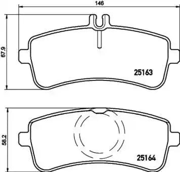 DISC BRAKE PAD SET
