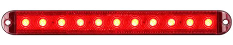 LED TAIL LIGHT THIN LINE W/REFLEX;R