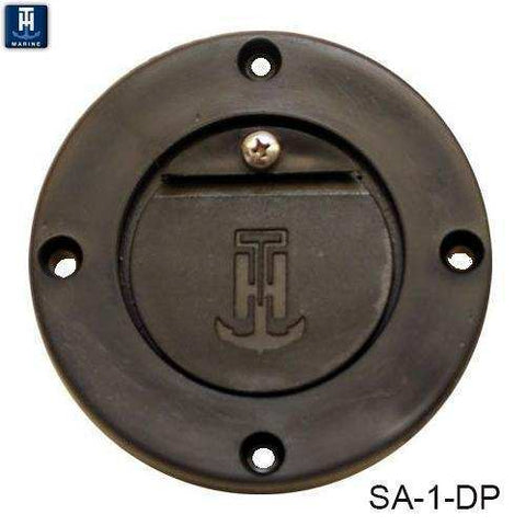 T-H MARINE SA-1-DP BLACK SCUPPER ADAPTER