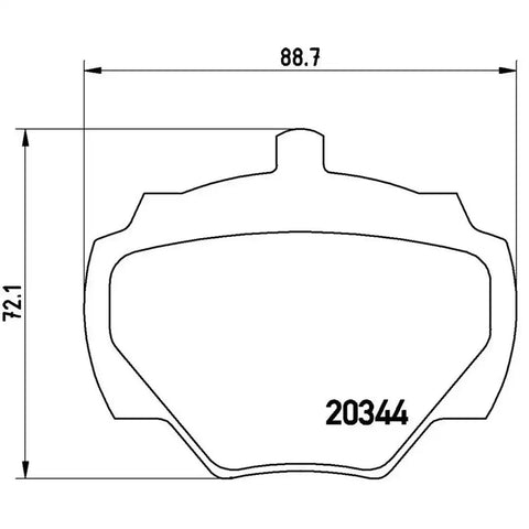 DISC BRAKE PAD SET