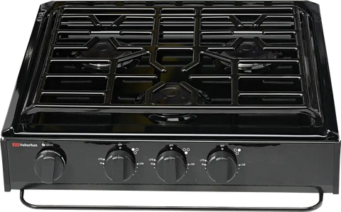 SUBURBAN MFG 3631A SLIDE-IN COOKTOP 3-BURNER SEALED