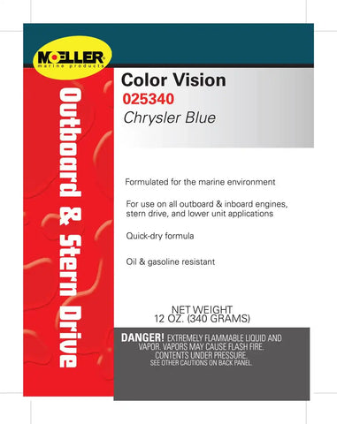 COLOR VISION CHRYSLER BLUE